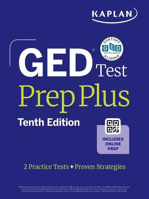Title details for GED Test Prep Plus (2026) by Kaplan Test Prep - Available